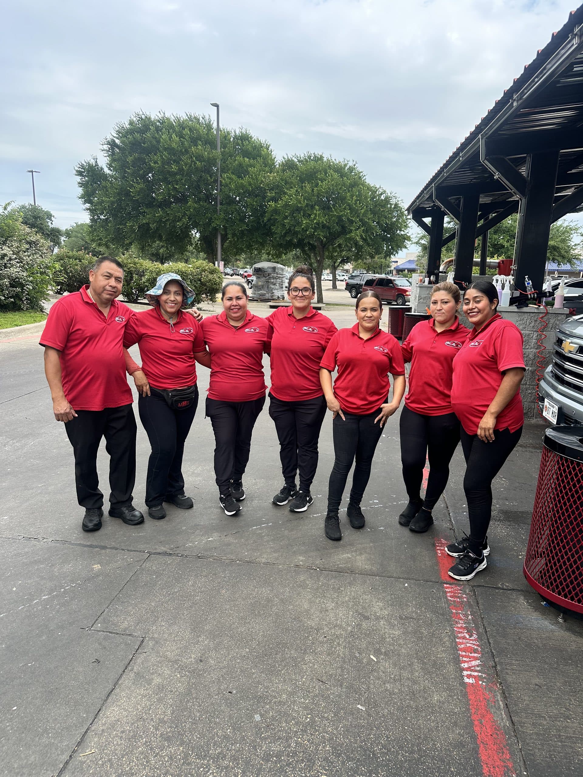 The Blast Car Wash team in Rockwall, Texas
